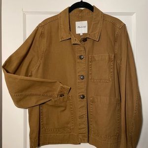 Madewell Garment-Dyed Chore Coat